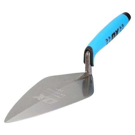Ox Tools Pro Narrow London Pattern Brick Trowel - OX Grip, 10" / 254mm OX-P404010